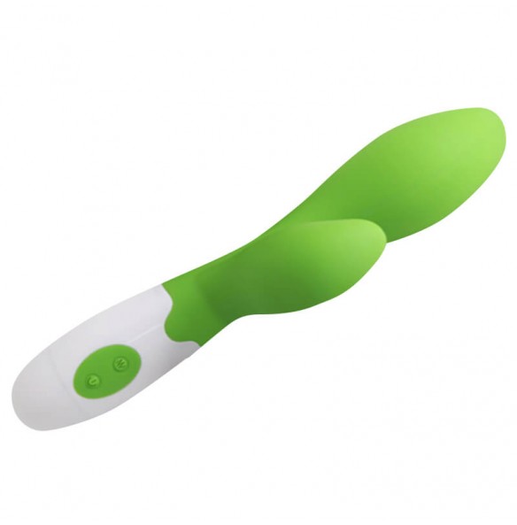 PRETTY LOVE - Lovely Baby Dual Vibrator Wand Masturbator (Battery - Green) PRETTY LOVE - Lovely Baby Dual Vibrator Wand Masturbator (Battery - Green)